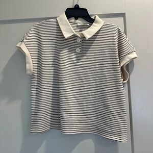 Striped Henley Top